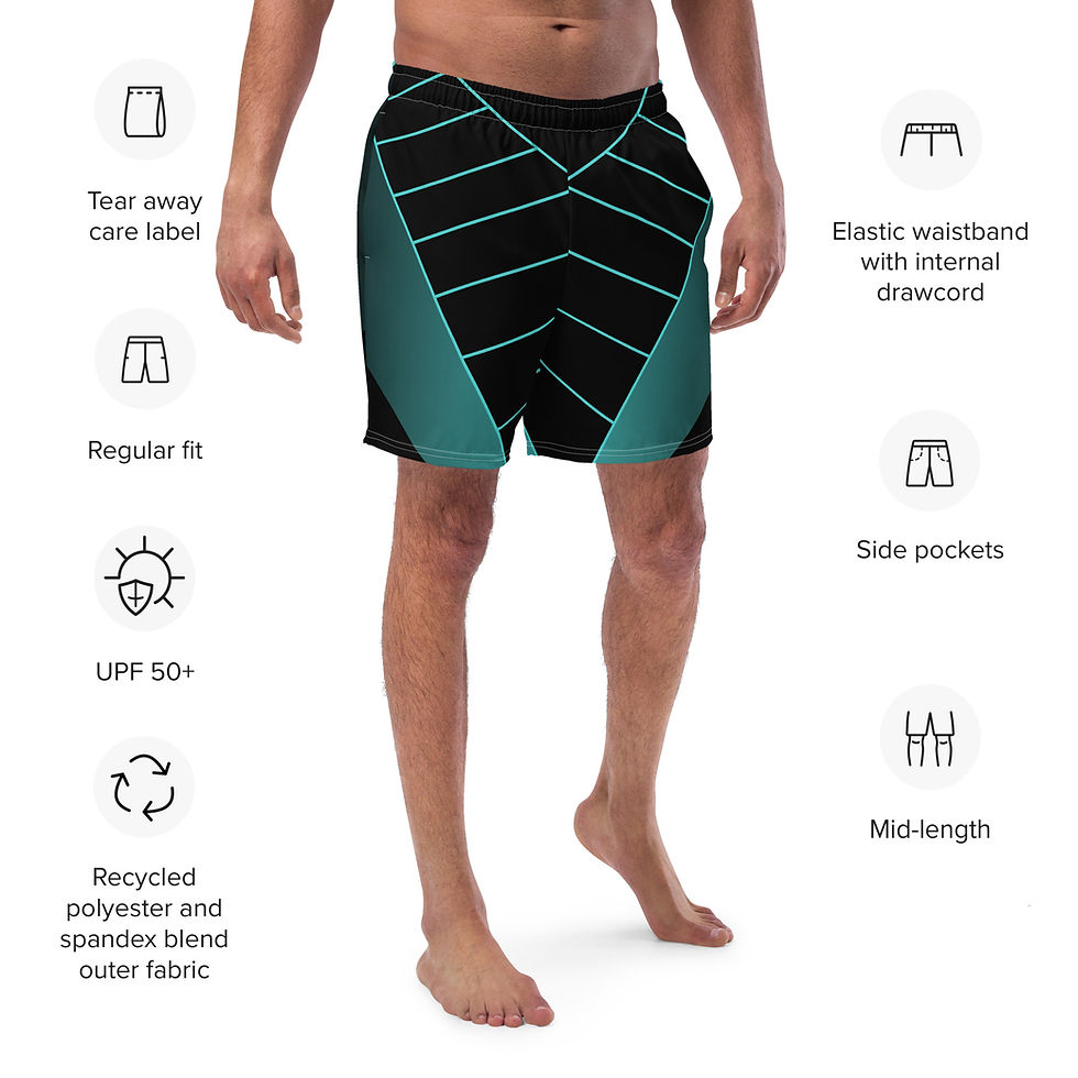 Thumbnail: Recycled Swim Trunks - Tron