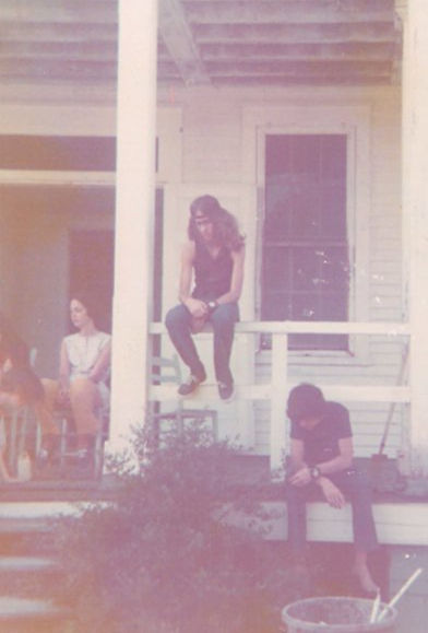 L.D. Russell (center) at Camp Caswell in 1972