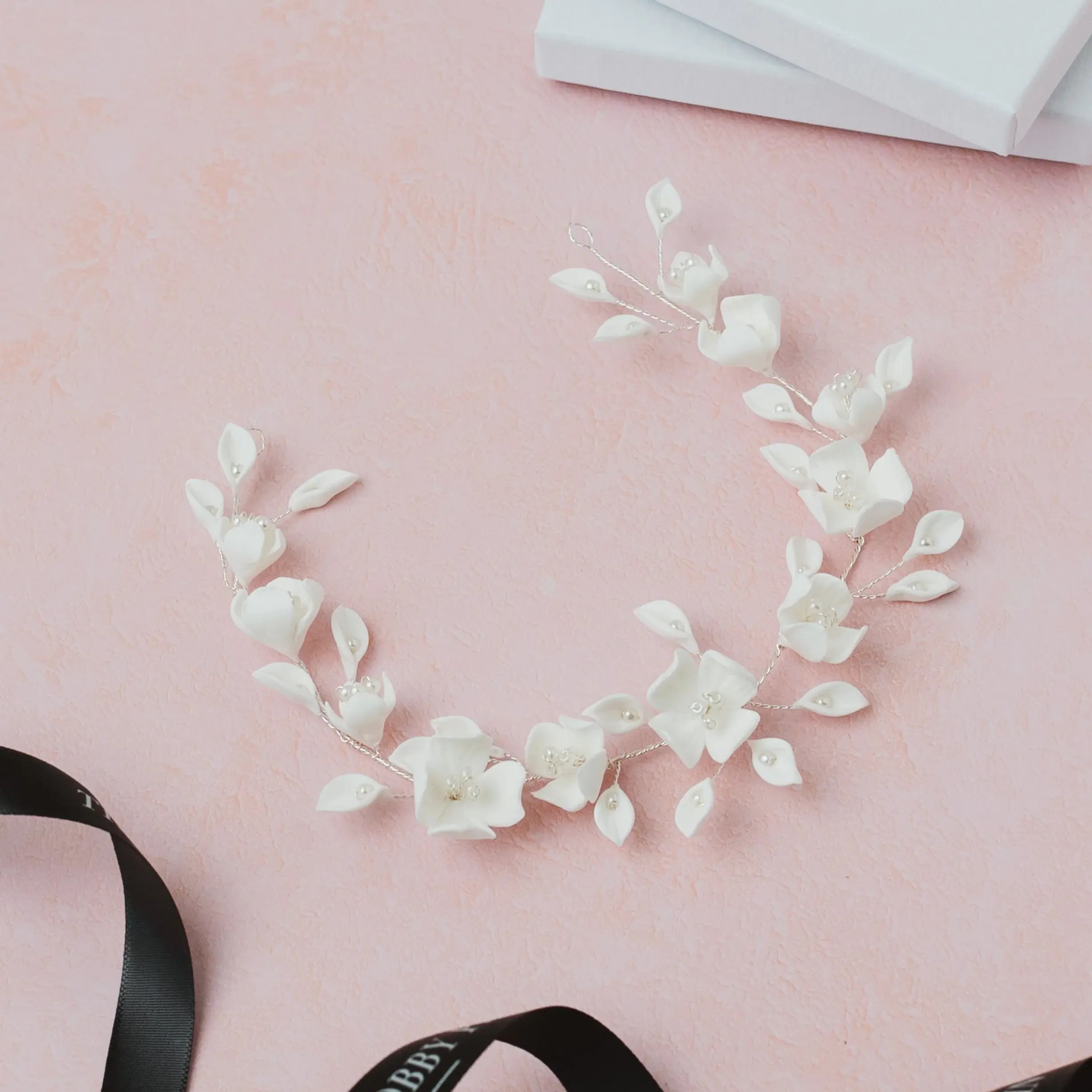 Edie | Floral Leaf Hair Vine by The Bobby Pin