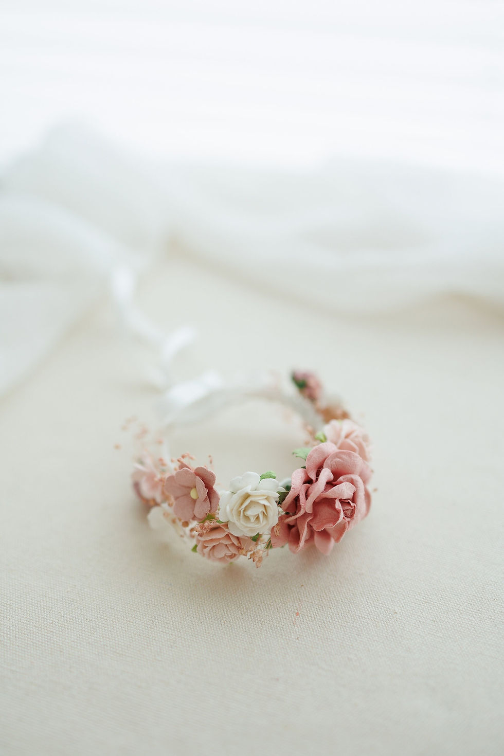 Miniaturbild: Blumenarmband Mauve Oana