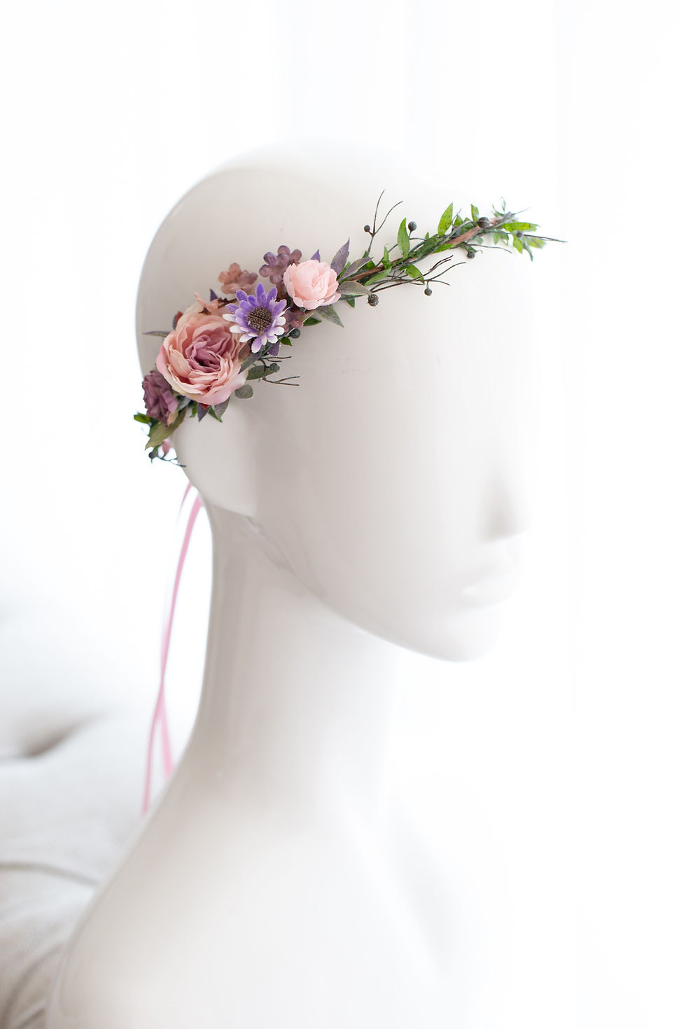 Miniaturbild: Braut Blumenkranz Haarkranz Haarband Haarschmuck Dirndl Hochzeit Oktoberfest Kranz Kopfschmuck Schwangerschaft Babybauch Foto