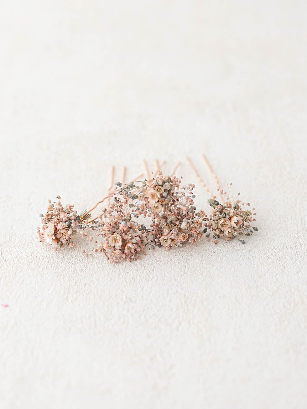 Miniaturbild: Braut Haarschmuck Haarblumen mit Trockenblumen. Haarnadel mit Blüten. Hochzeit 