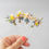 Miniaturbild: Braut Haarschmuck Haarblumen mit Trockenblumen. Haarnadel mit Blüten. Hochzeit 