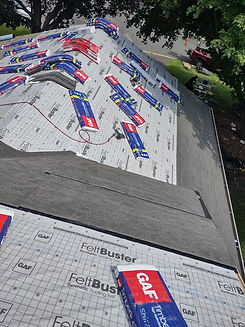 Eagan Minnesota home with new roof replacement using GAF Products