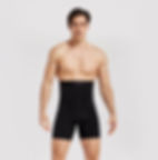 Thumbnail: Men Tummy Control Shorts Body Shaper Compression High Waist Trainer Belly Tummy 