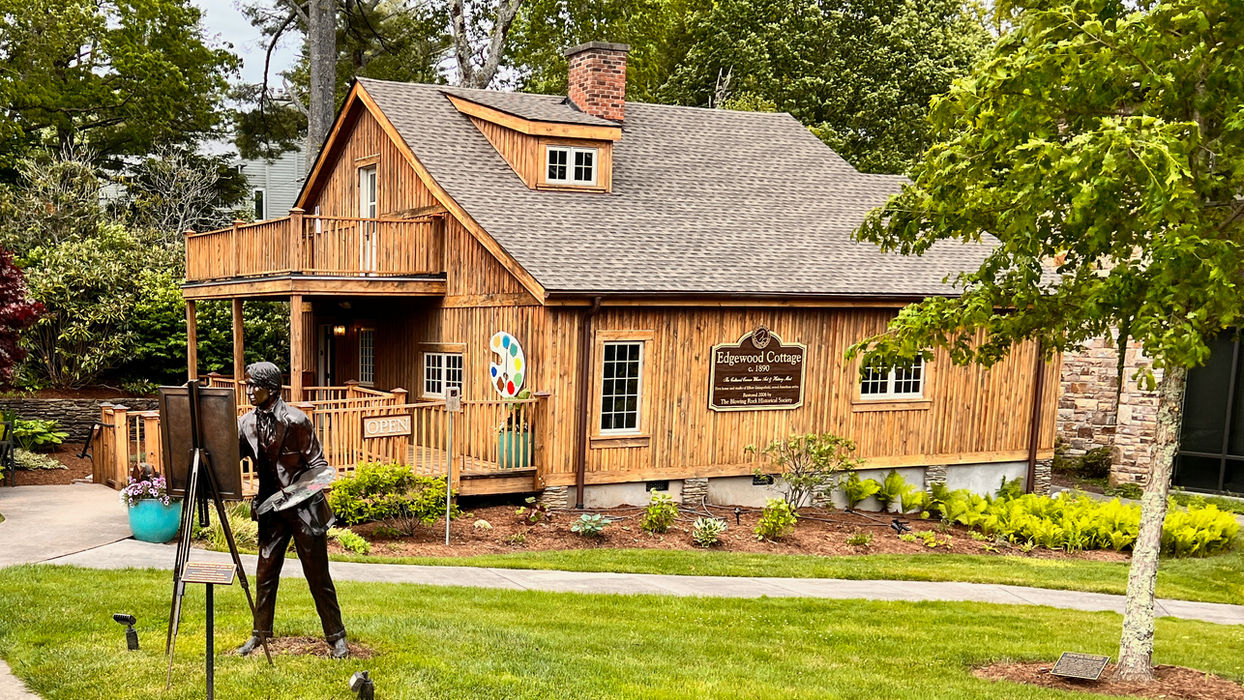 The restored Edgewood Cottage