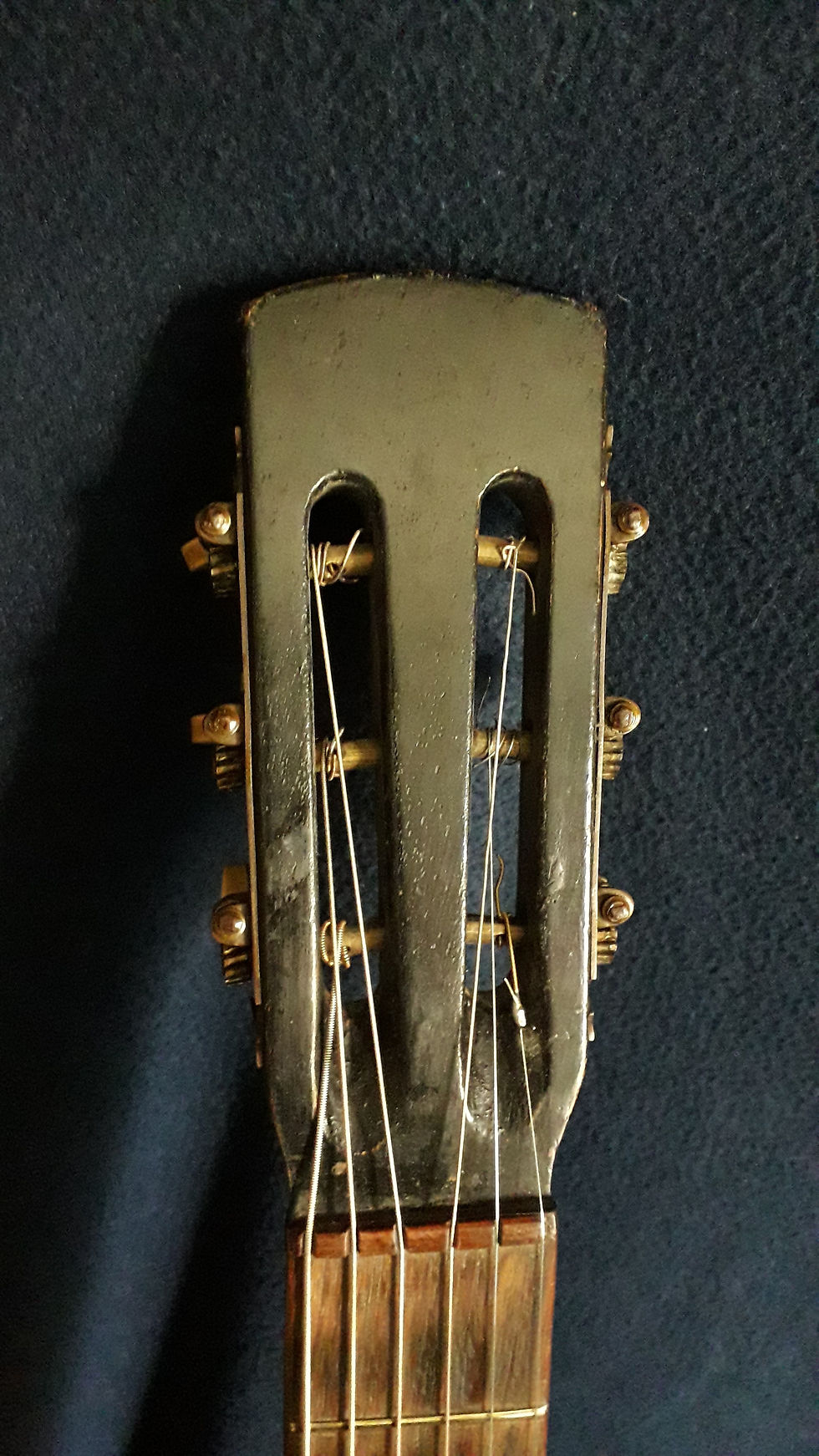Miniatura: Guitarra parlor alemana (1880)