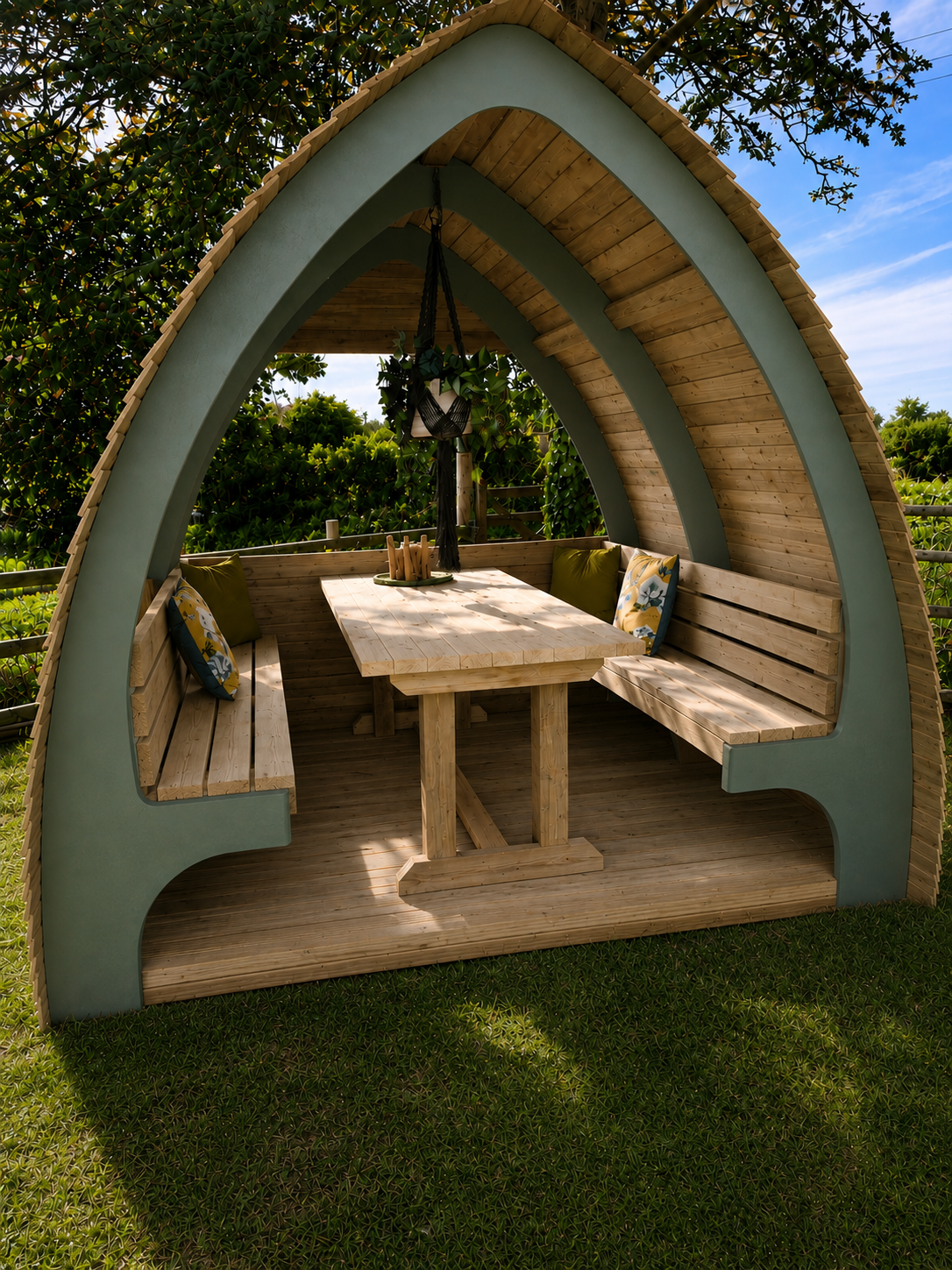 Outdoor Seating Pod