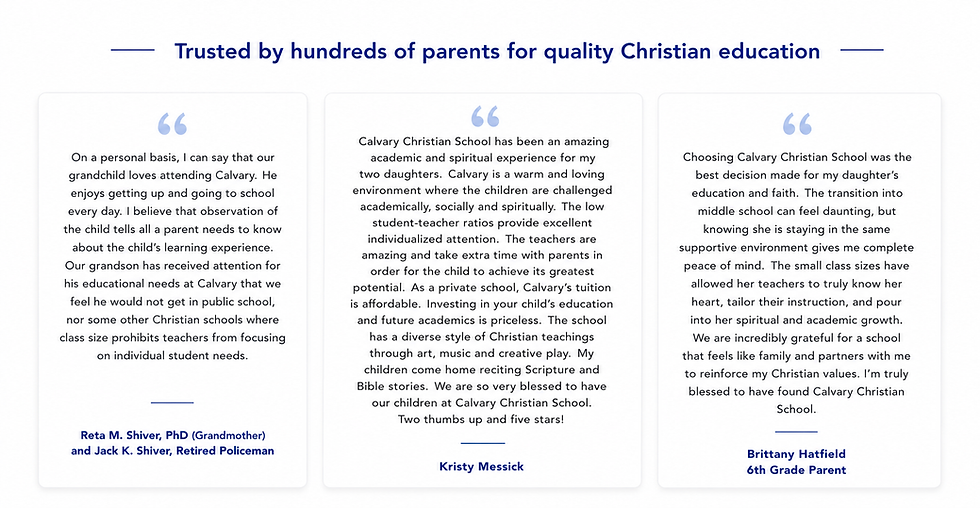 Parent testimonial on faith based education benefits.