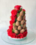 Strawberry Rose Tower