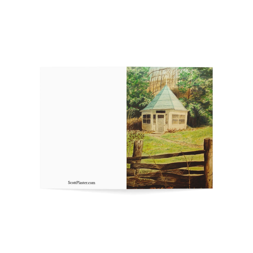 Thumbnail: Healing Springs - Greeting Card