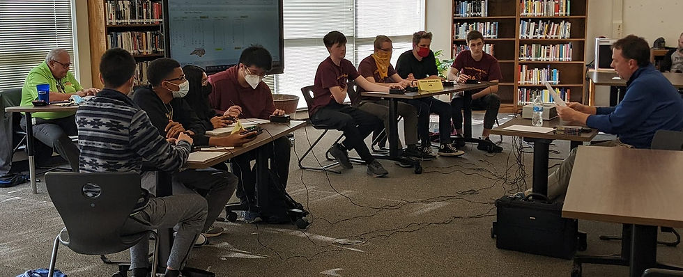 The eleventh annual NCASA Quiz Bowl State Tournament was held March 26 at Atkins High School. We congratulate The Early College at Guilford, our High School State Champion, and Smith Middle School, our Middle School State Champion! Guilford is shown at left above.