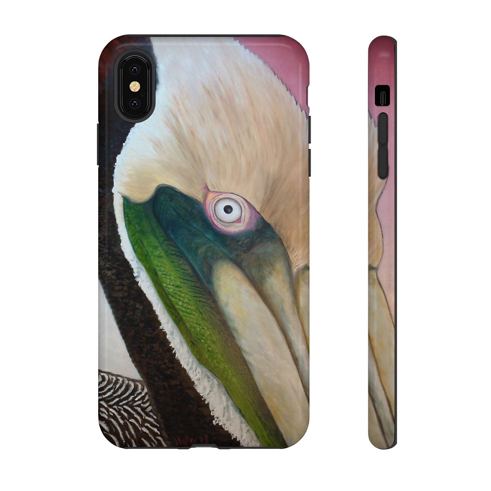 Thumbnail: Pelican Peeking - Phone Case
