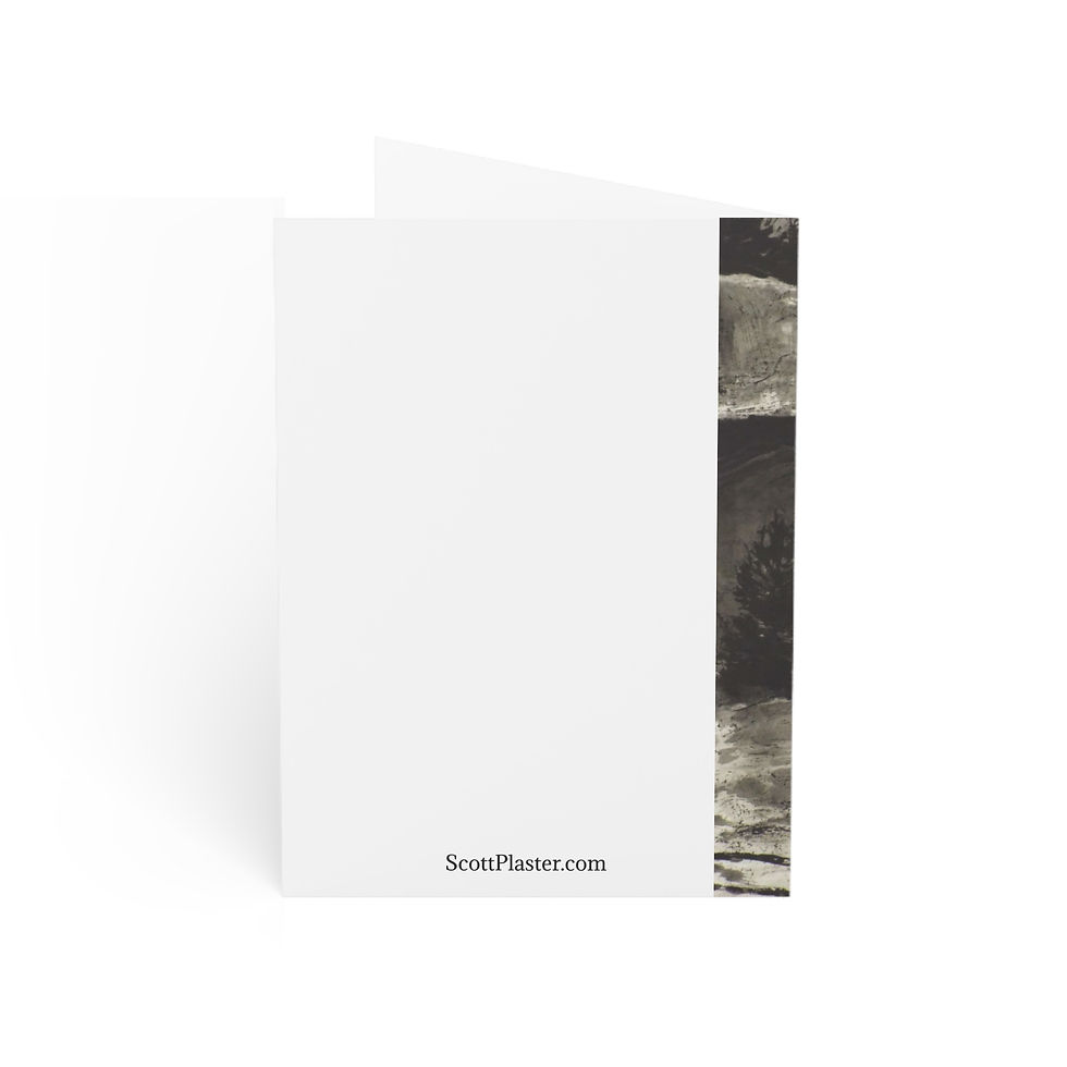 Thumbnail: Mountain Vista - Greeting Card