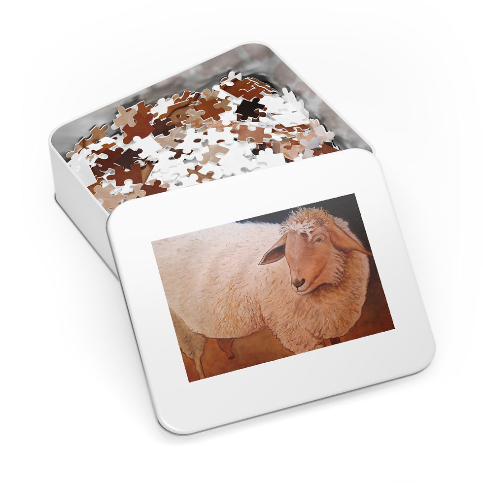 Thumbnail: Shaggy Sheep - Jigsaw Puzzle
