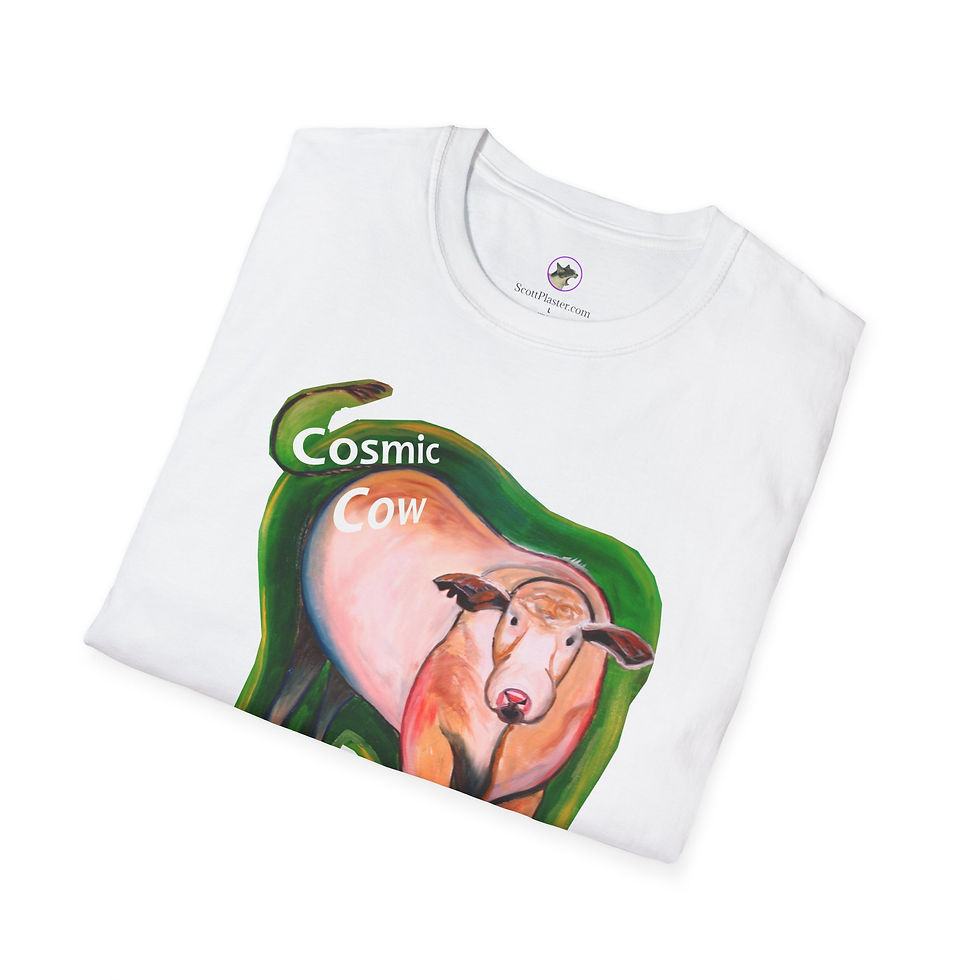 Thumbnail: Cosmic Cow - T-Shirt