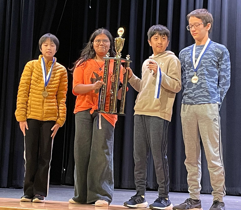 Congratulations to Smith Middle School of Chapel Hill (pictured above) and East Chapel Hill High School, our 2024 The Quill State Champions!