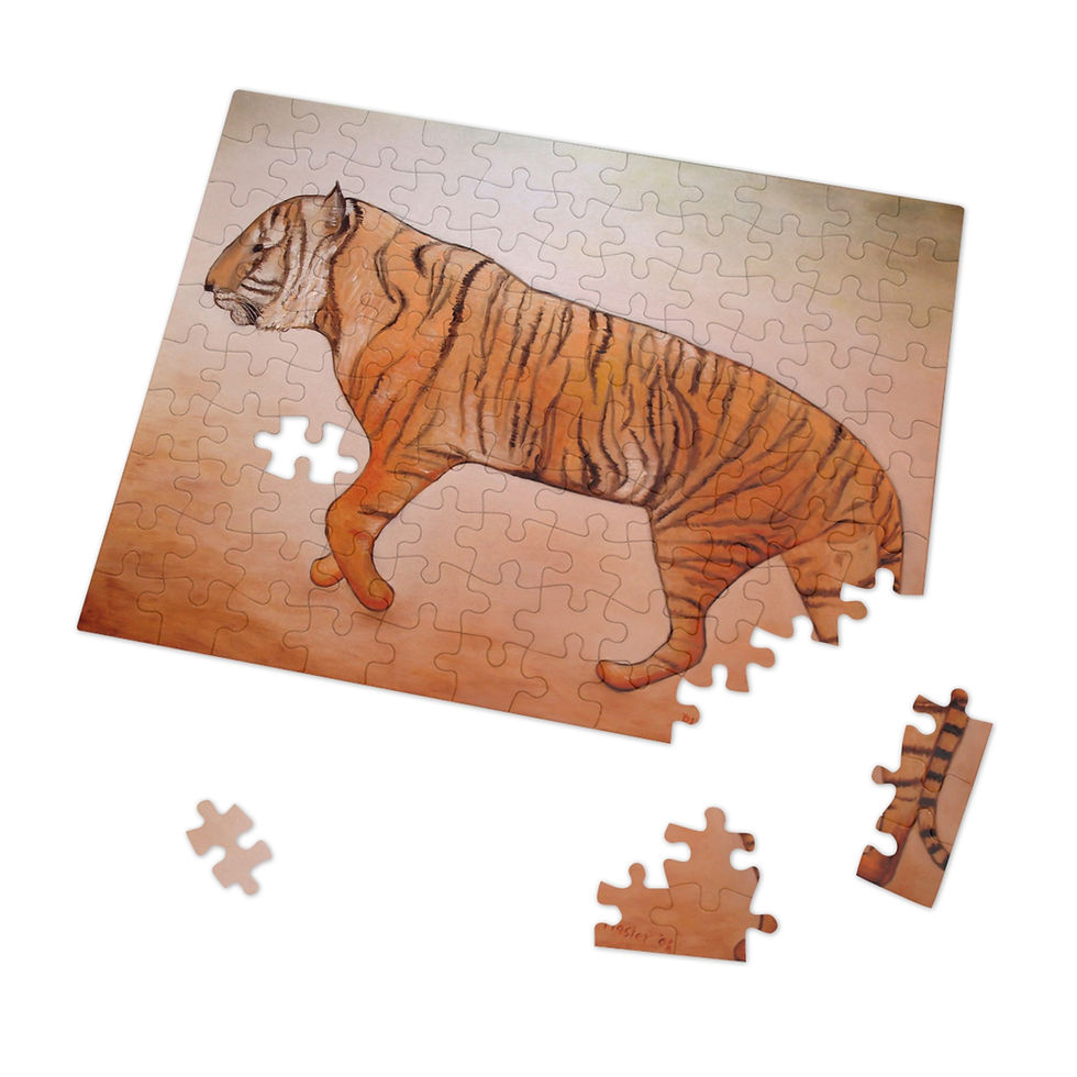 Thumbnail: Mystic Tiger - Jigsaw Puzzle