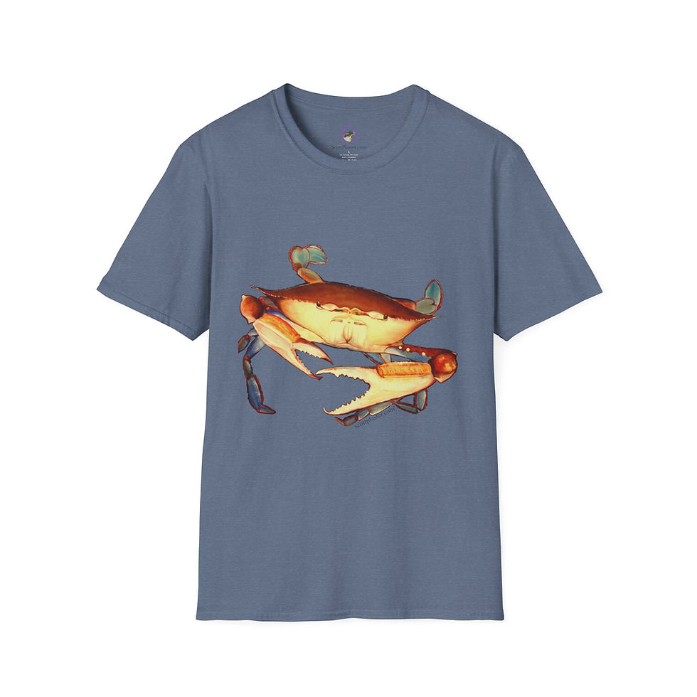 Thumbnail: Crab in Space - T-Shirt