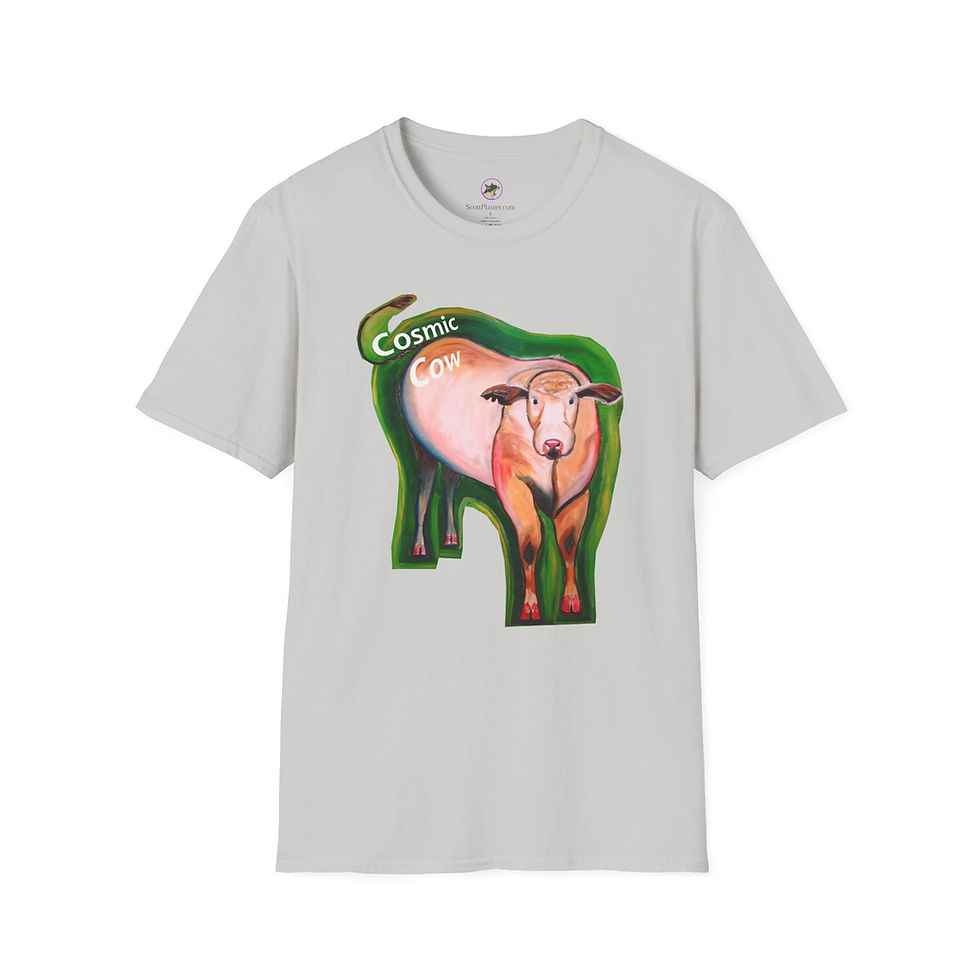 Thumbnail: Cosmic Cow - T-Shirt