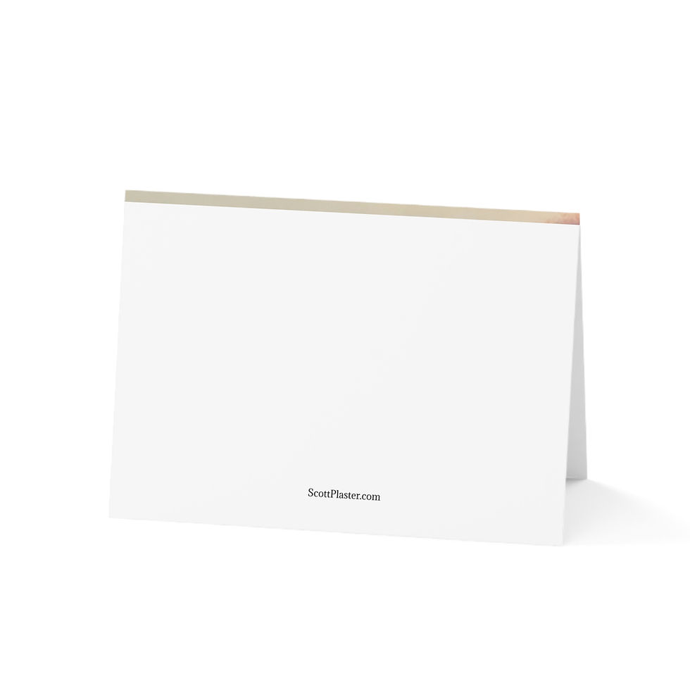 Thumbnail: Smokies Sunset - Greeting Card