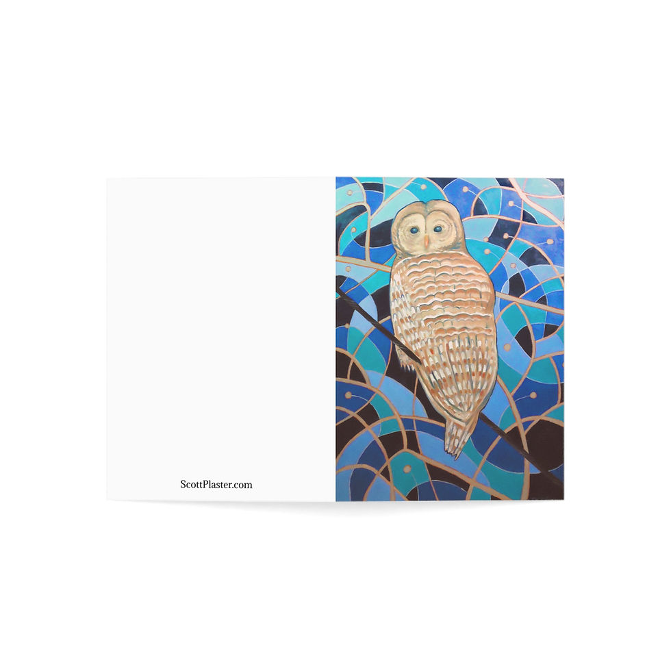 Thumbnail: Blue Al - Greeting Card
