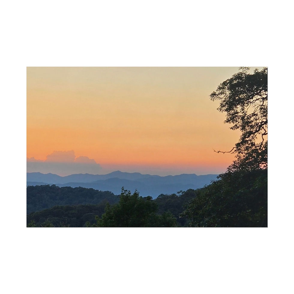 Thumbnail: Smokies Sunset -  Rolled Poster