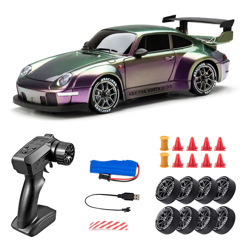 Thumbnail: RC Drift Car 1:24 Remote Control Car for Adult 20KM/H 4WD High Speed RC Cars wit
