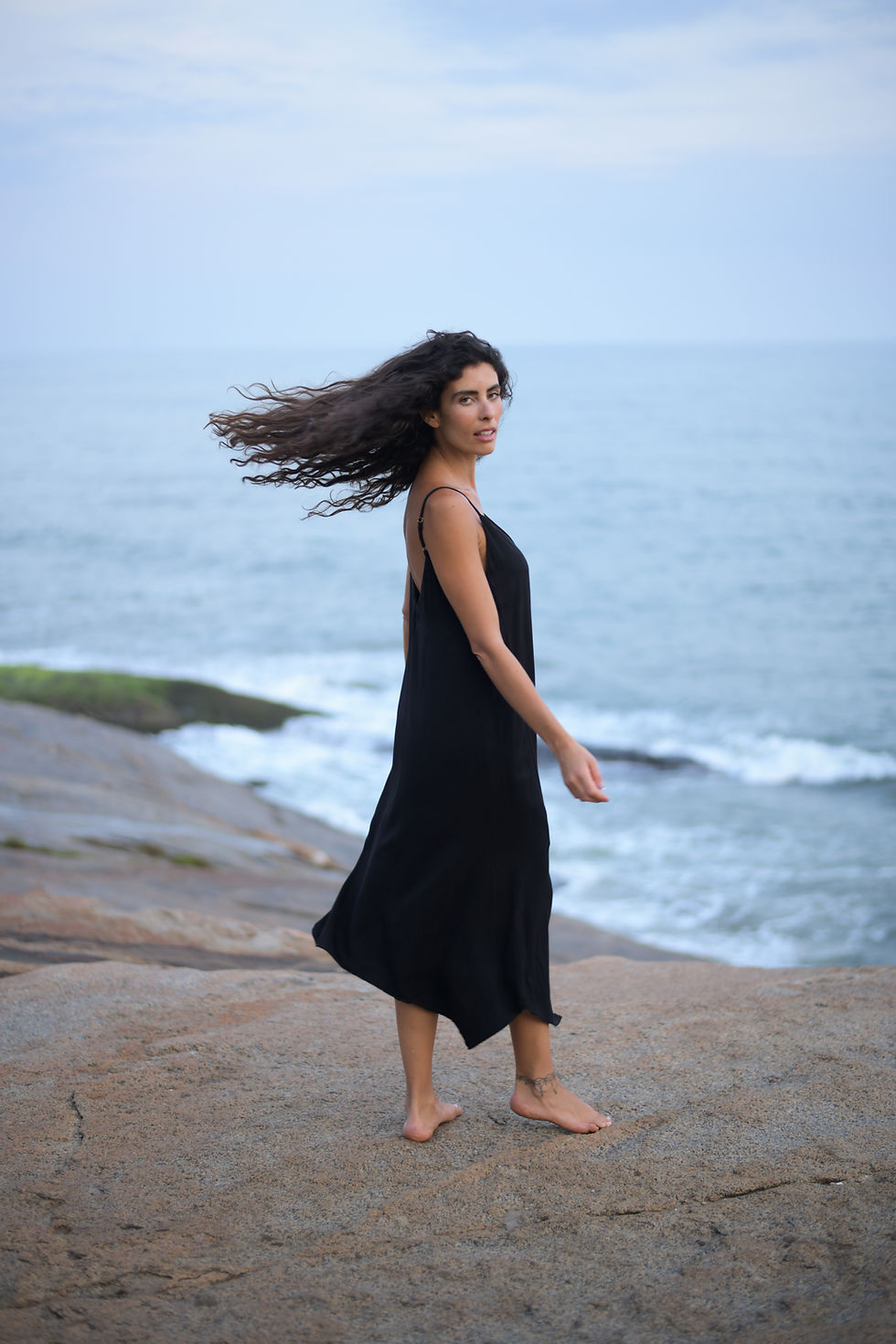 Miniatura: Vestido Kay preto