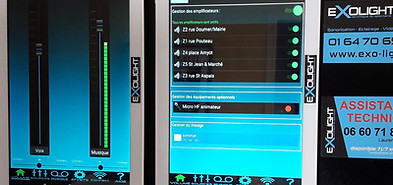 Application "sonorue" pour piloter la régie