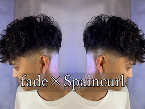 メンズパーマ!スペインカール!