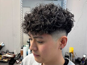 フェード×黒髪スペインカール!【高山】