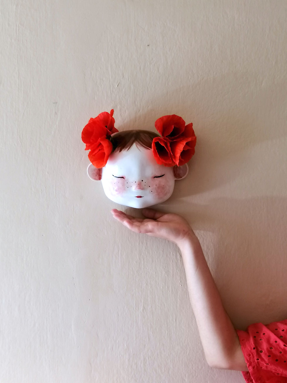 Miniatură: Poppy -  wall pice/ vază