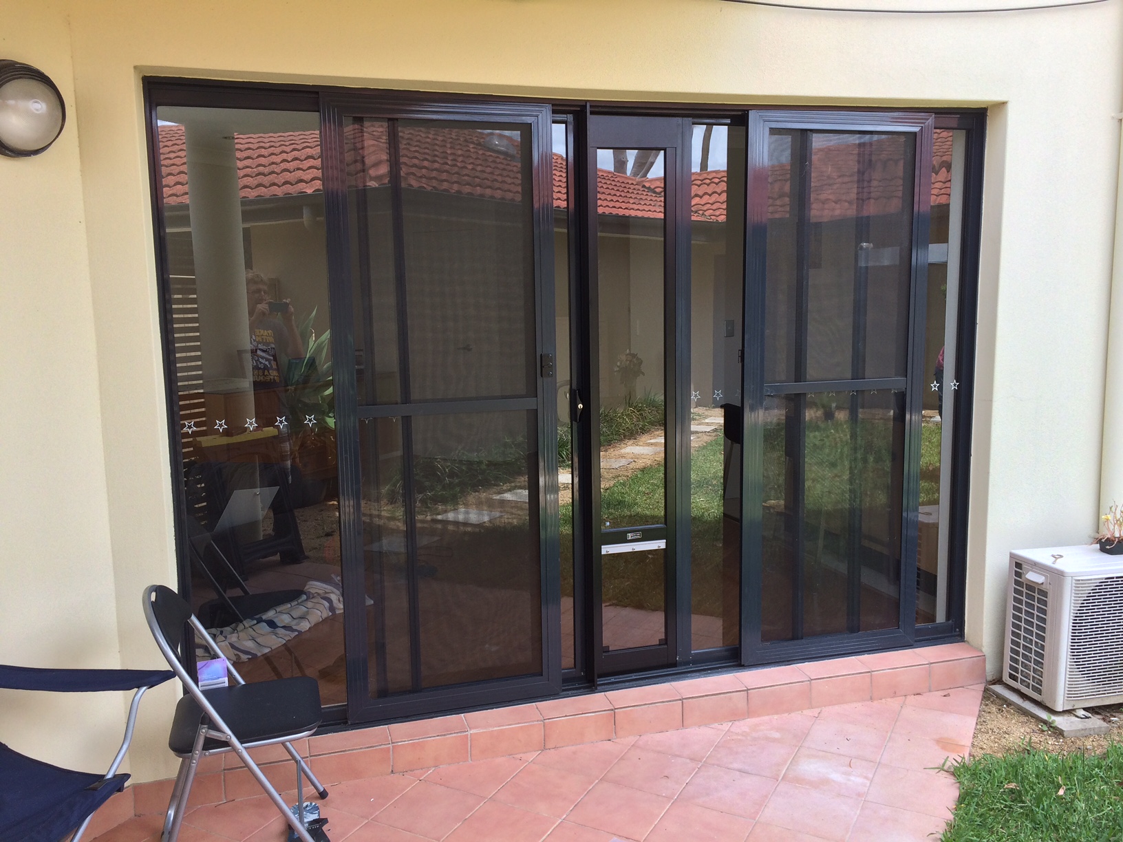 Patio Pet Door Inserts for Sliding Doors, Fully Lockable,Fast Delivery