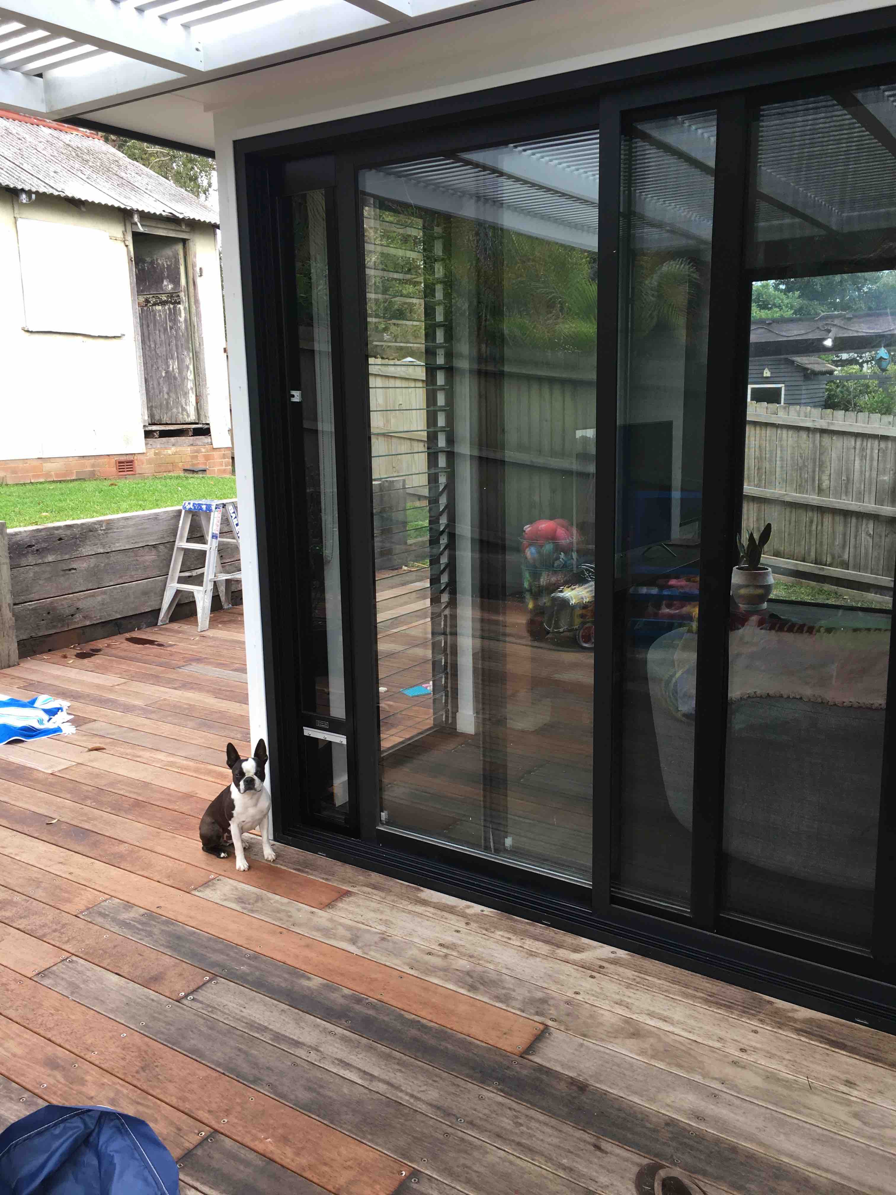 Patio Pet Door Inserts for Sliding Doors, Fully Lockable,Fast Delivery