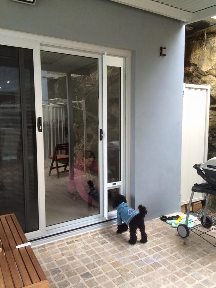 Patio Pet Door Inserts for Sliding Doors, Fully Lockable,Fast Delivery