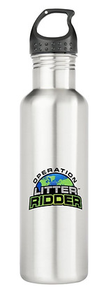 Operation Litter Ridder water bottle