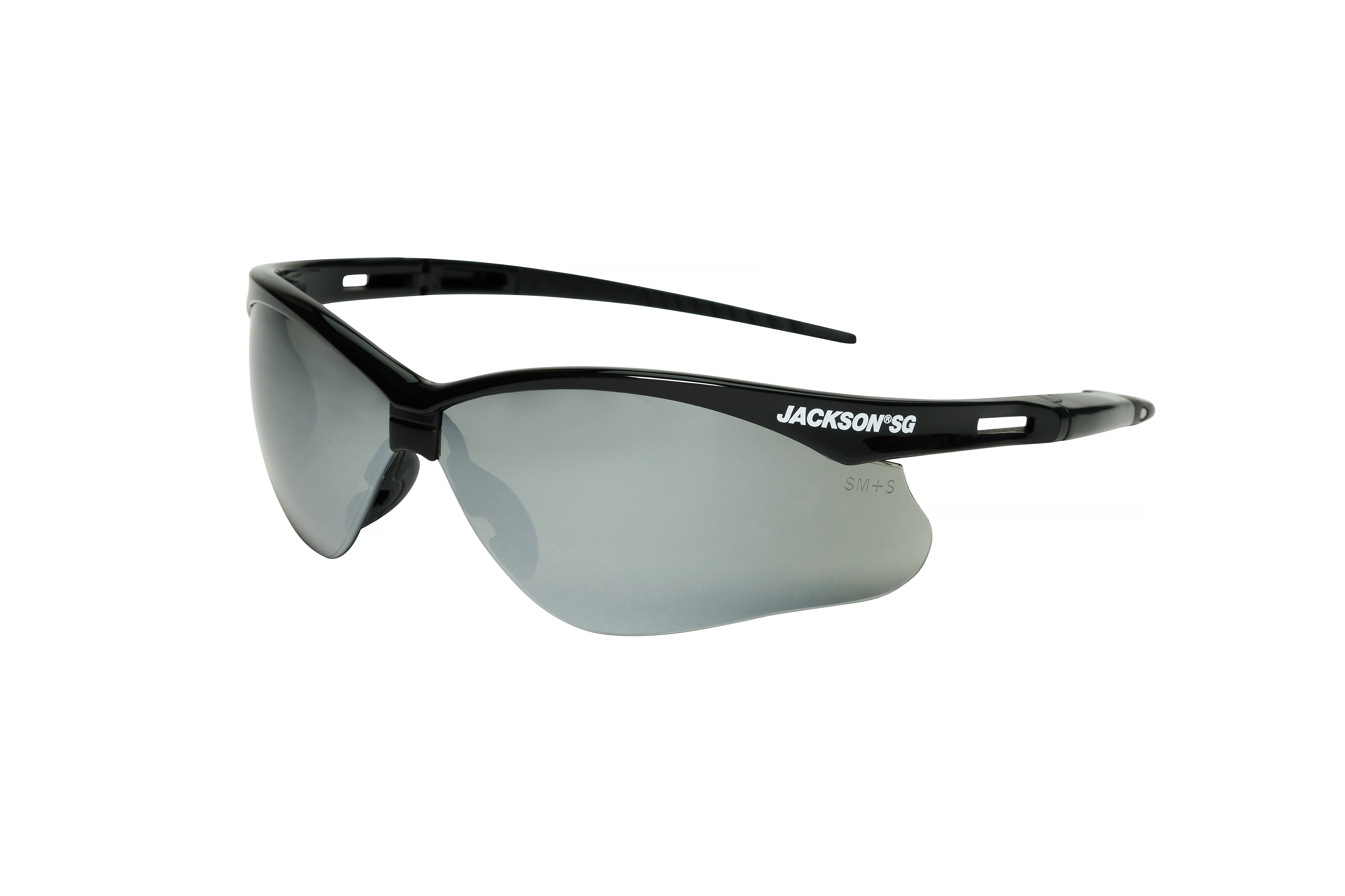 JACKSON SG with Black Frame and Smoke Mirror Lens | Jackson Safety EU