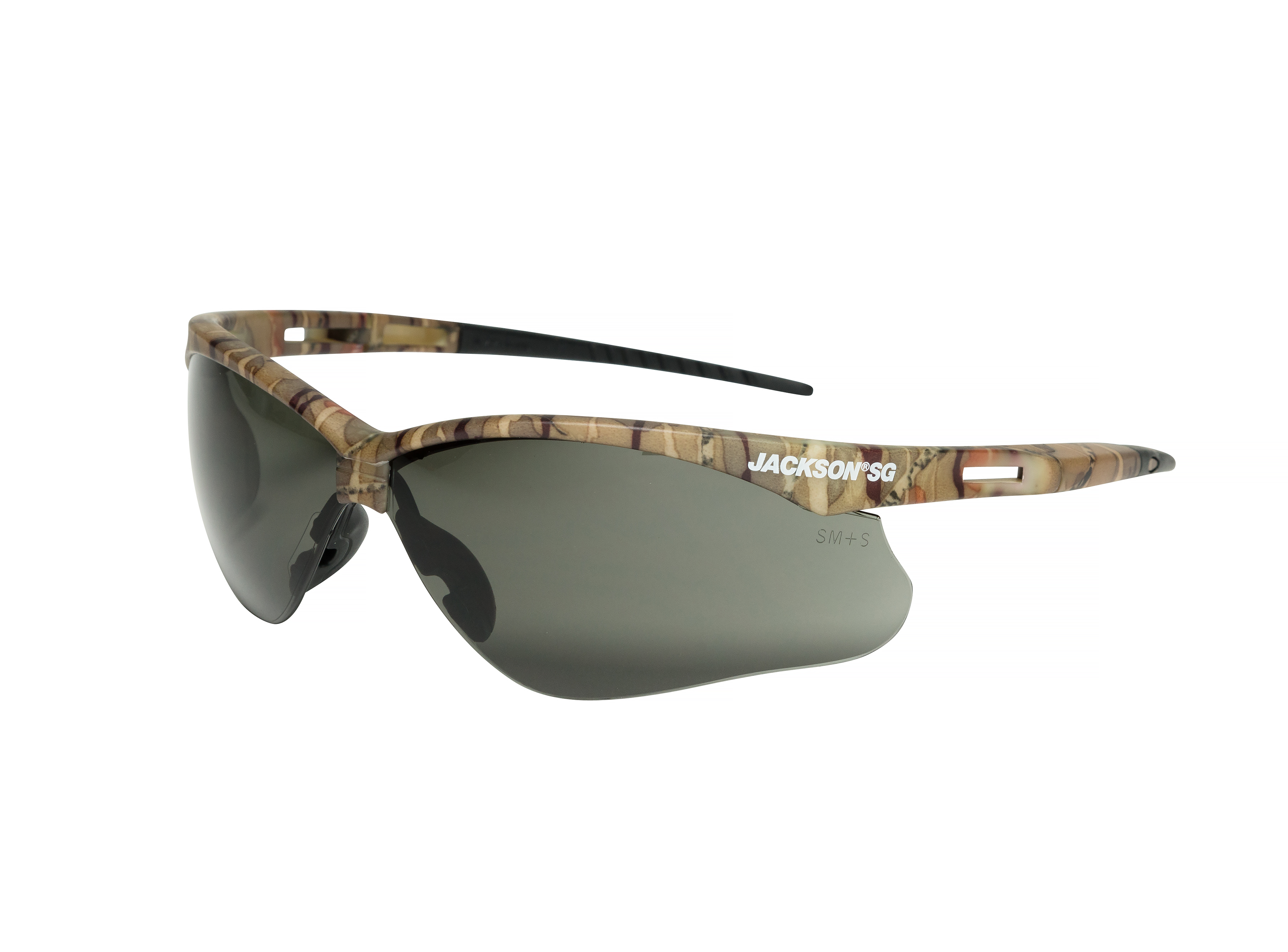JACKSON SG with Camo Frame and Smoke Lens | Jackson Safety