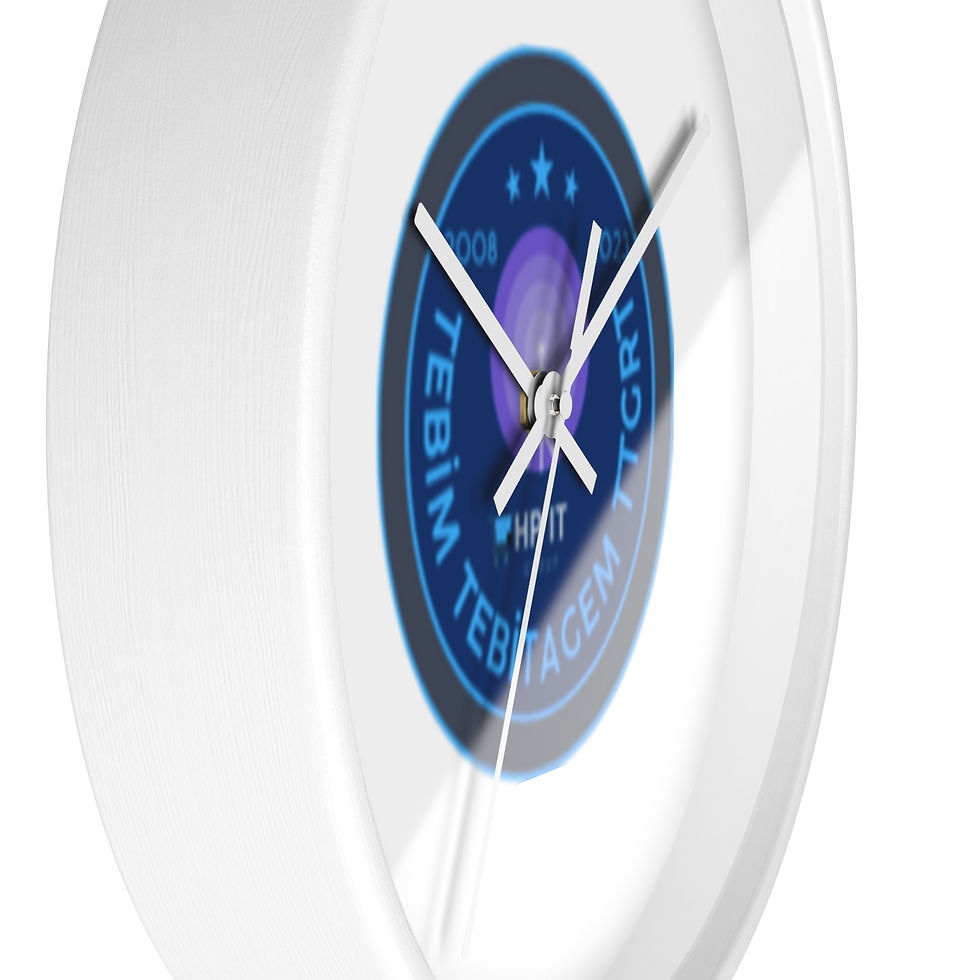 Küçük resim: Logo Wall Clock - Modern Decor for Tech Enthusiasts and Home Offices