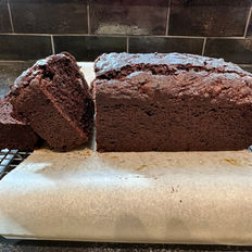 Quick Double Chocolate Banana Loaf Cake