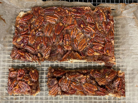 Pecan “Slab Pie” Bars