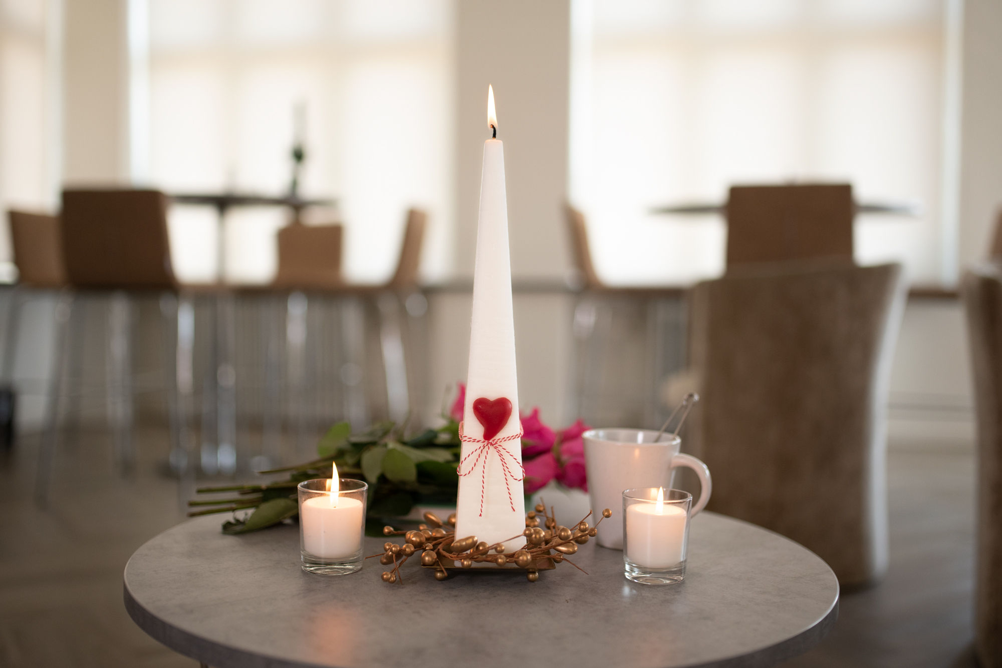 Pyramid hjärta 35 cm