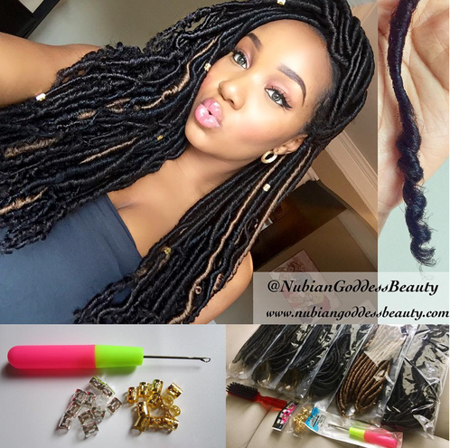 Nubian Goddess CROCHET faux Locs (Bundle Deals) shop