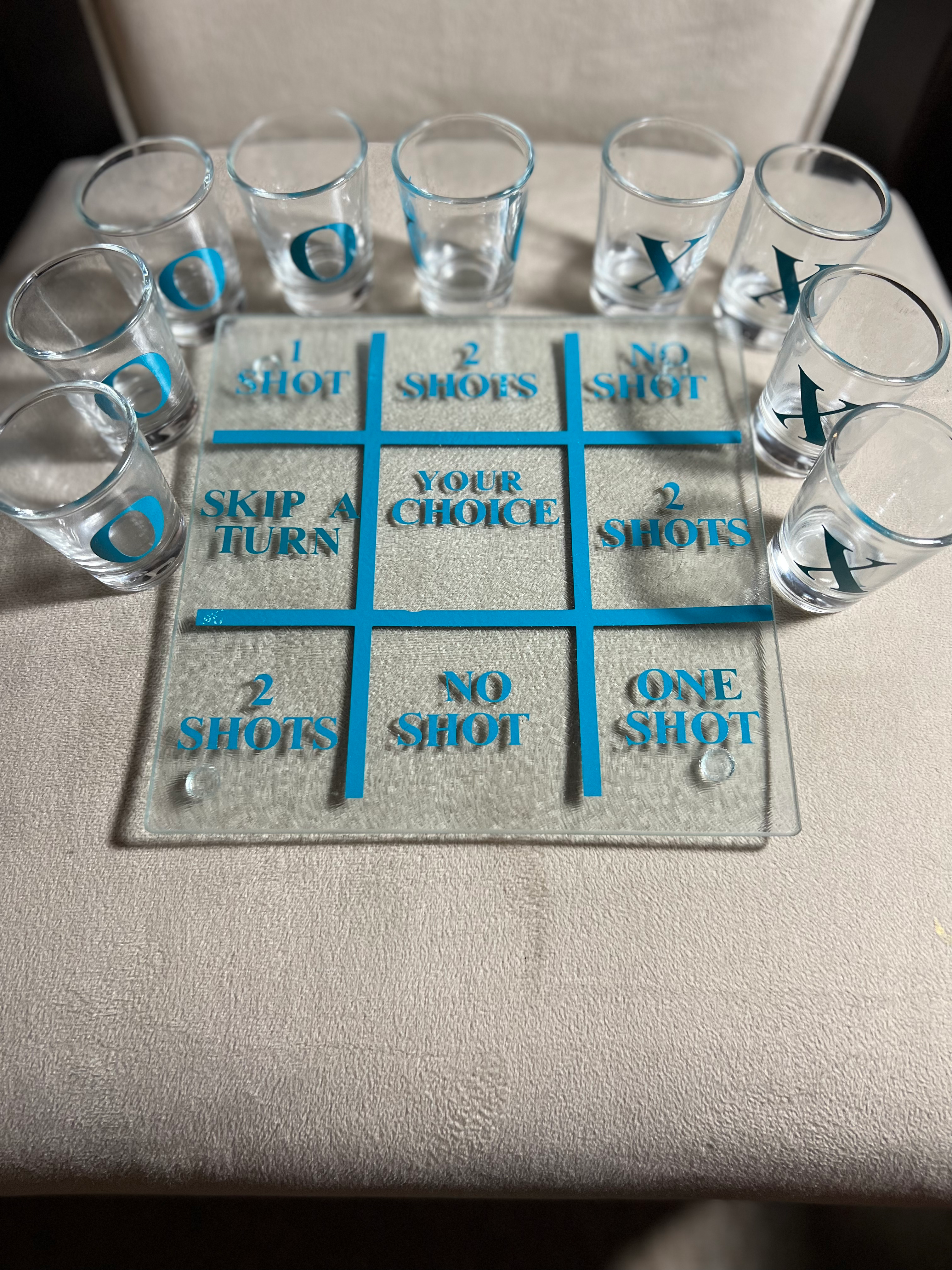 Adult Drinks Tic Tac Toe