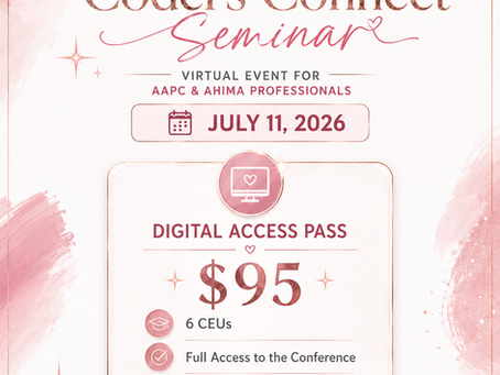 Why Coders Connect Seminar Is the Must-Attend Event for AAPC & AHIMA Professionals
