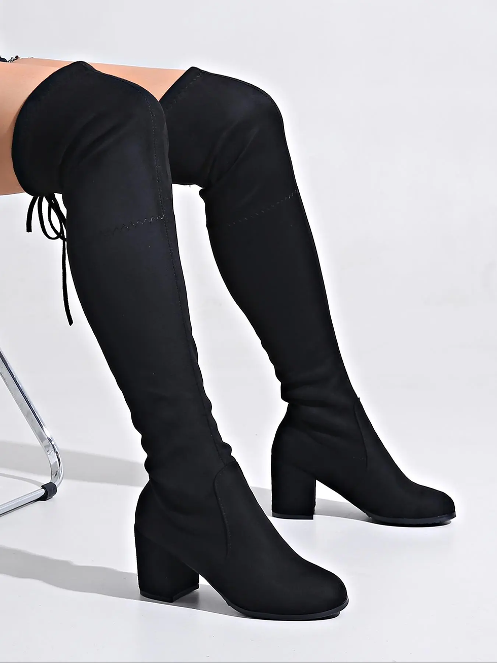 Miniatura: Women'S Fashion Lace up over the Knee Boots for Summer