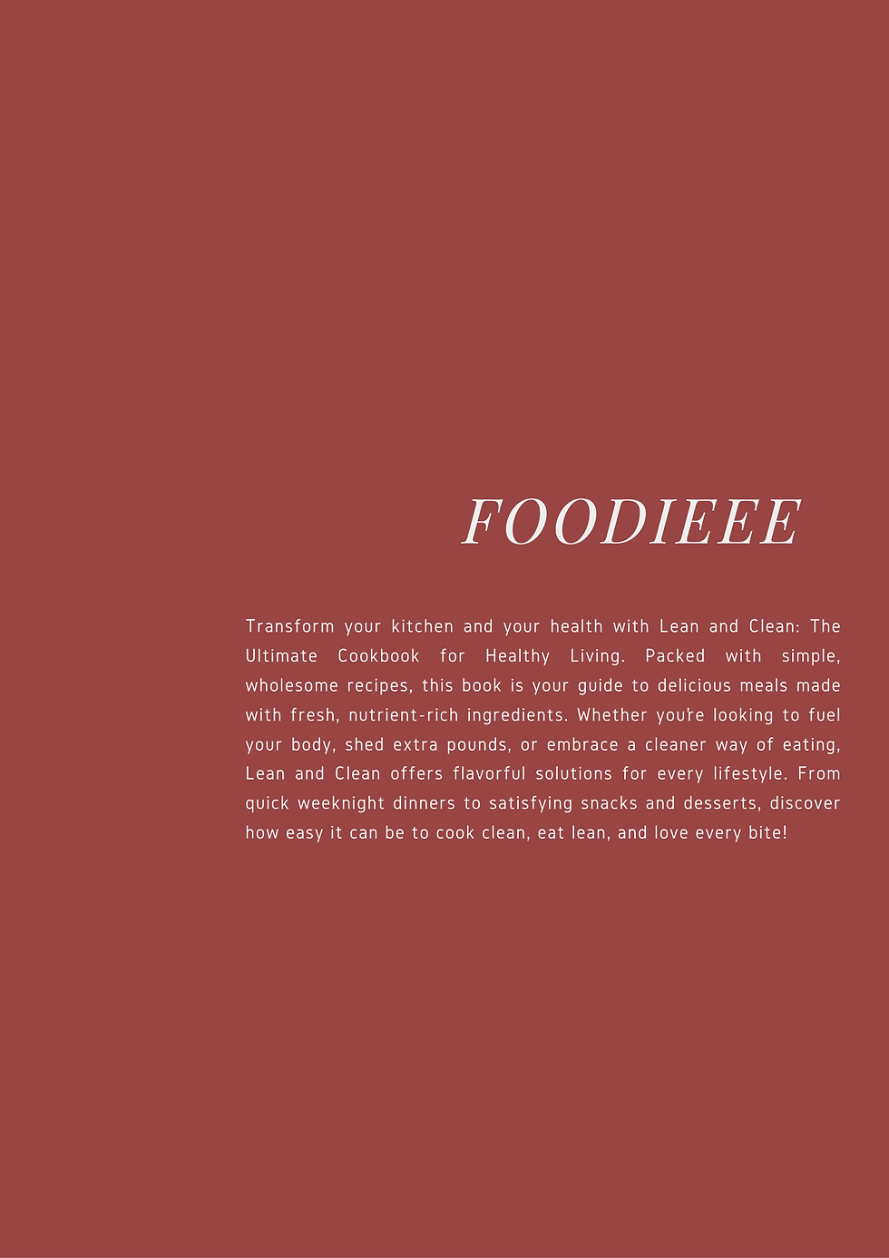 Thumbnail: Lean and Clean Cooking