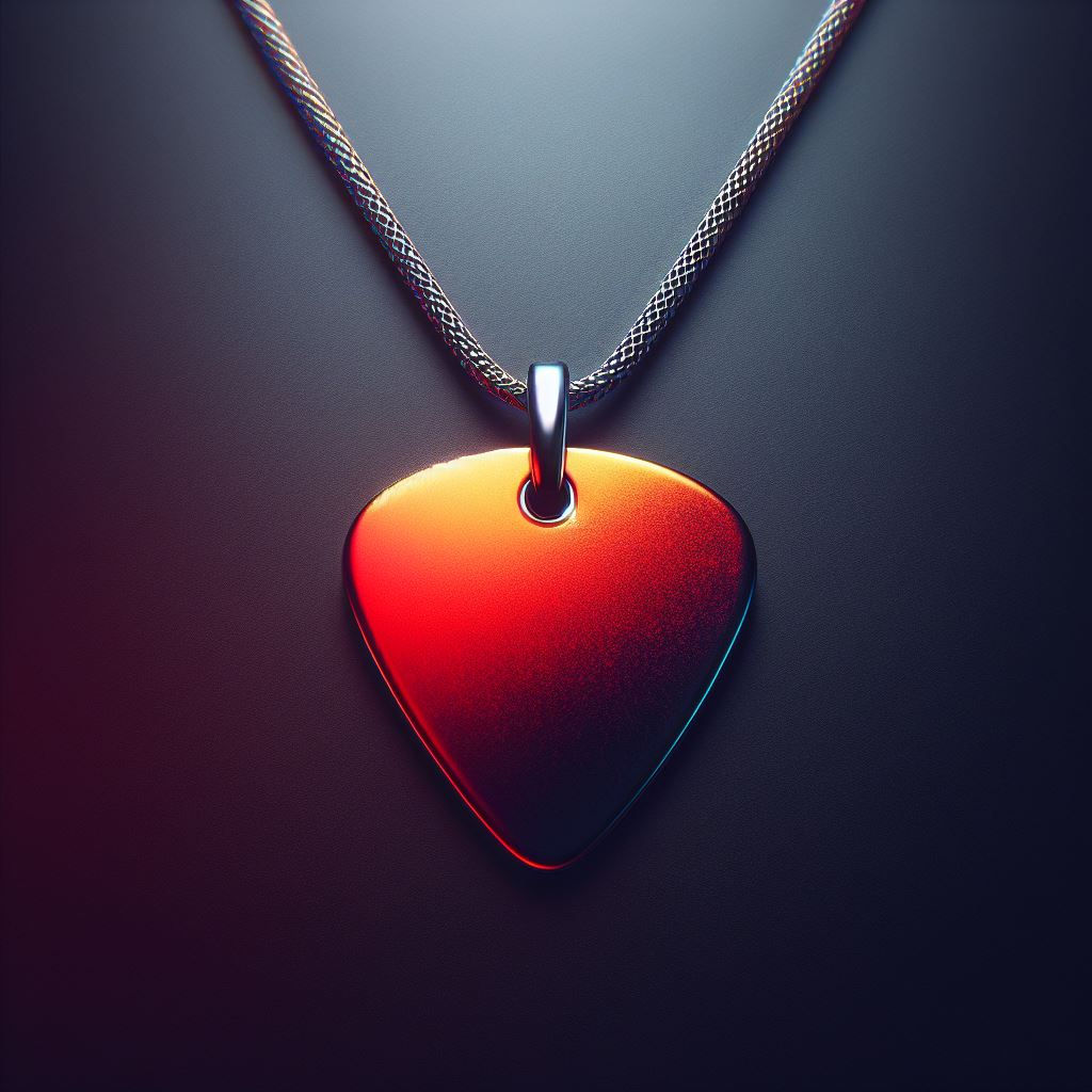 GUITAR PICK NECKLACE