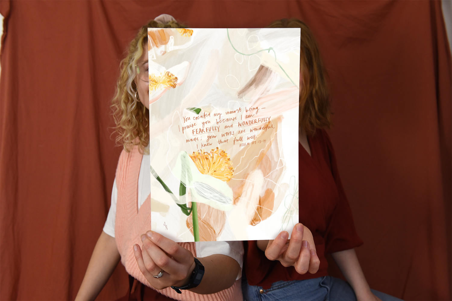 Psalm 139 - A4 Art Print